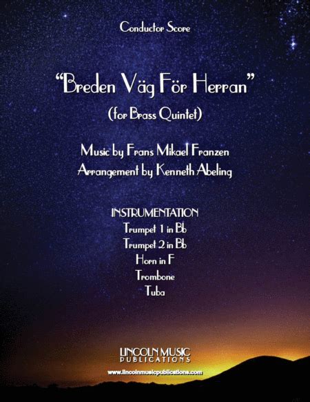 Breden Väg För Herran (Prepare The Royal Highway) (for Brass Quintet & Optional Organ)